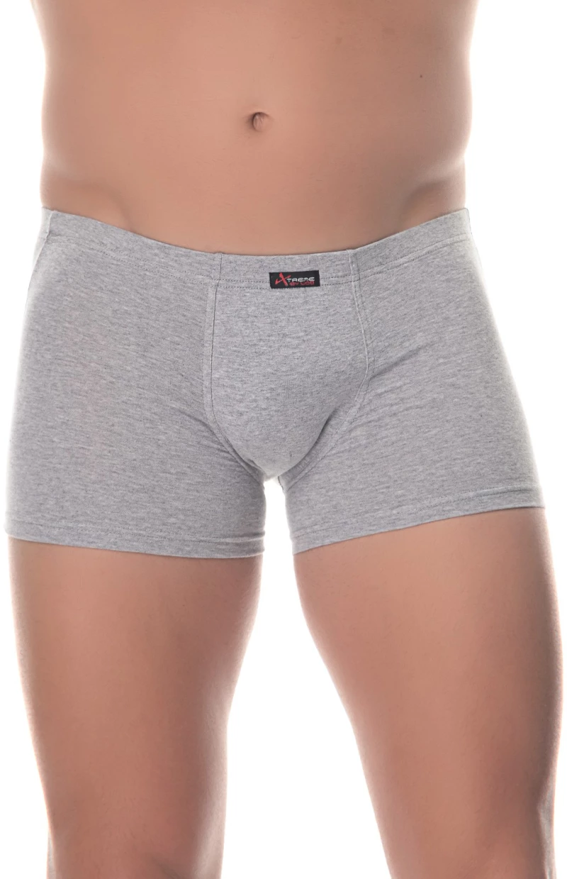 ΠΡΟΣΦΟΡΑ 4 ΑΝΔΡΙΚΑ ΕΦΑΡΜΟΣΤΑ BOXER LIDO UNDERWEAR - ΓΚΡΙ