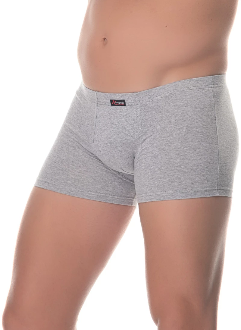 ΠΡΟΣΦΟΡΑ 4 ΑΝΔΡΙΚΑ ΕΦΑΡΜΟΣΤΑ BOXER LIDO UNDERWEAR - ΓΚΡΙ