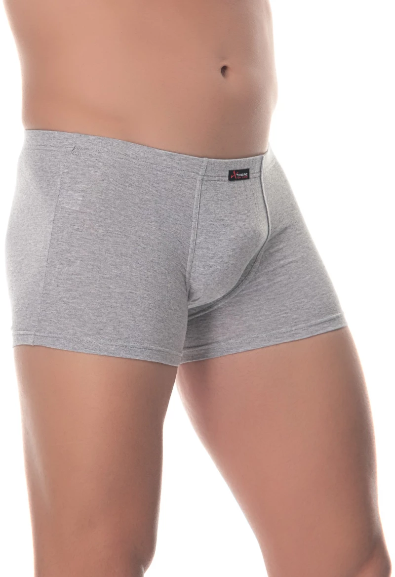 ΠΡΟΣΦΟΡΑ 4 ΑΝΔΡΙΚΑ ΕΦΑΡΜΟΣΤΑ BOXER LIDO UNDERWEAR - ΓΚΡΙ