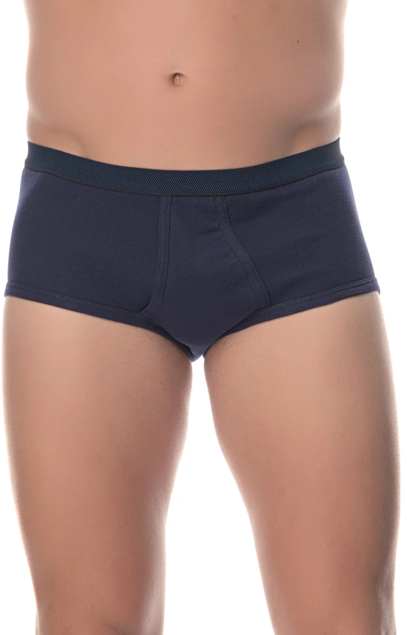 ΑΝΔΡΙΚΟ ΚΛΑΣΙΚΟ ΣΛΙΠ LIDO UNDERWEAR - ΜΠΛΕ 100% ΒΑΜΒΑΚΙ