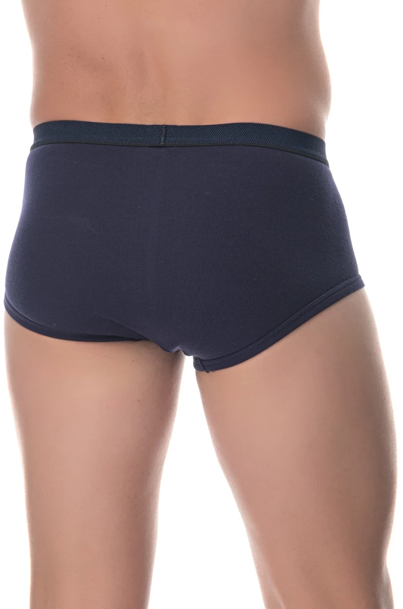 ΑΝΔΡΙΚΟ ΚΛΑΣΙΚΟ ΣΛΙΠ LIDO UNDERWEAR - ΜΠΛΕ 100% ΒΑΜΒΑΚΙ