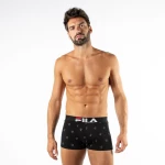 FILA ΑΝΔΡΙΚΟ BOXER ΜΕ ΣΧΕΔΙΑ 1 PACK - ΜΑΥΡΟ