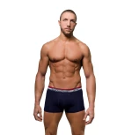 ΑΝΔΡΙΚΟ BOXER APPLE (0110936) - ΜΑΡΙΝ/ΜΠΟΡΝΤΩ 90% ΒΑΜΒΑΚΙ