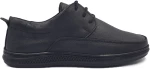 Ανδρικά Δερμάτινα Leder Shoes - N80053 - Μαύρο