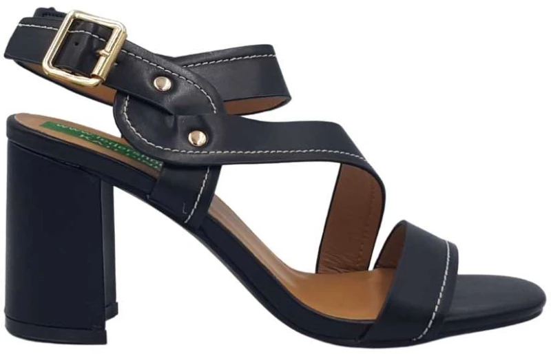 Γυναικεία Πέδιλα Leder Shoes - HC079 - Μαύρο