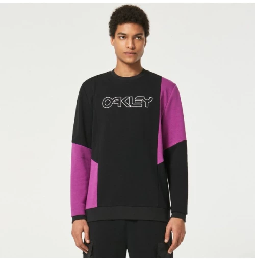 OAKLEY THROWBACK CREW SWEATSHIRT F0A403677-02E BLACKOUT