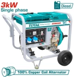 TOTAL Γεννήτρια πετρελαίου 3.000W (TP430001)