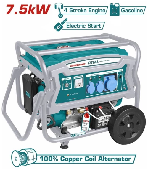 TOTAL Γεννήτρια βενζίνης 7.500W (TP175006)