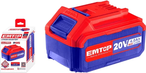 EMTOP Μπαταρία 20V / 4Ah (EBPK2002)