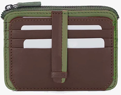 Δερμάτινη καρτοθήκη (521-1094-khaki)