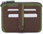 Δερμάτινη καρτοθήκη (521-1094-khaki)