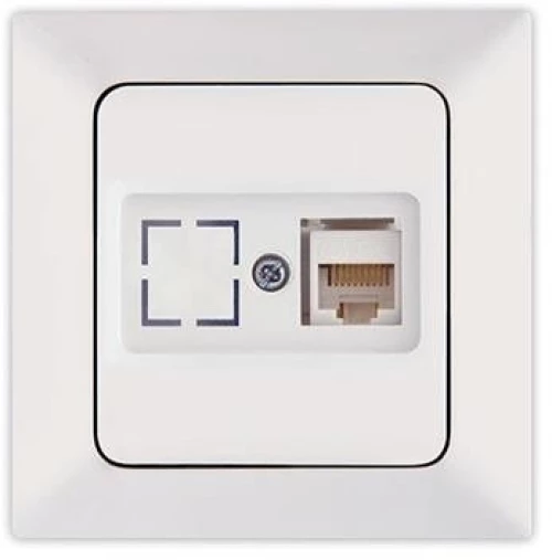 ΠΡΙΖΑ DATA CAT 6 RJ 45 MONH ΛΕΥΚΗ - Ne-Ad (152-16015)