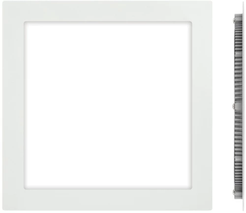 Χωνευτό φωτιστικό led panel, 18w, 4000K 1.440lm 115° IP20 22.5x22.5x1.5cm λευκό - Vk (VK/04080/W/C)