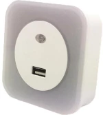 EUROLAMP Φωτάκι Νυκτός LED USB  2700Κ 1.5W