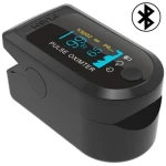 Παλμικό Οξύμετρο Δακτύλου Bluetooth με LED Οθόνη (Μαύρο) (OEM)
