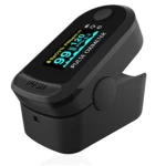 Παλμικό Οξύμετρο Δακτύλου Bluetooth με LED Οθόνη (Μαύρο) (OEM)