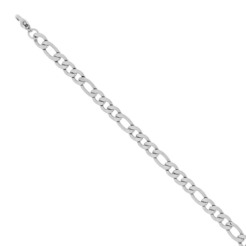 Αλυσίδα Ποδιού Γυναικεία από ατσάλι 316L σε Ασημί Χρώμα με Φάρδος 5,60 mm του οίκου VISETTI / SU-WAN008S