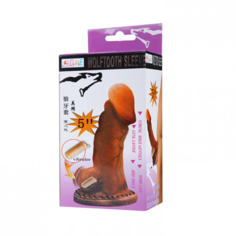 Cock Sleeve with Vibration Flesh