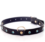 Collar - 2 cm turquoise crystal