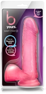 Dildo-B YOURS SWEET N HARD 2 PINK