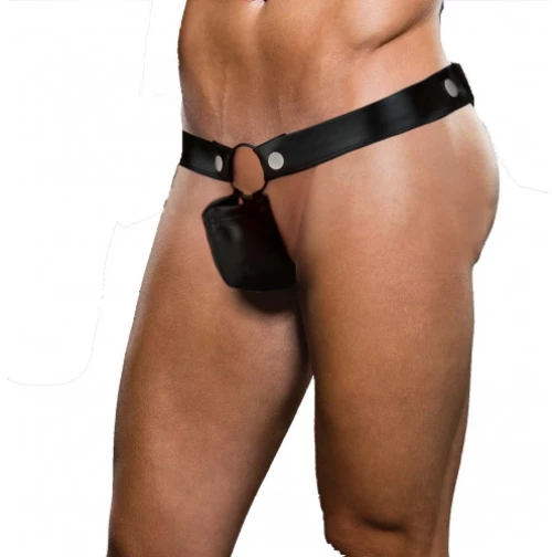 Envy Hercules Thong Black