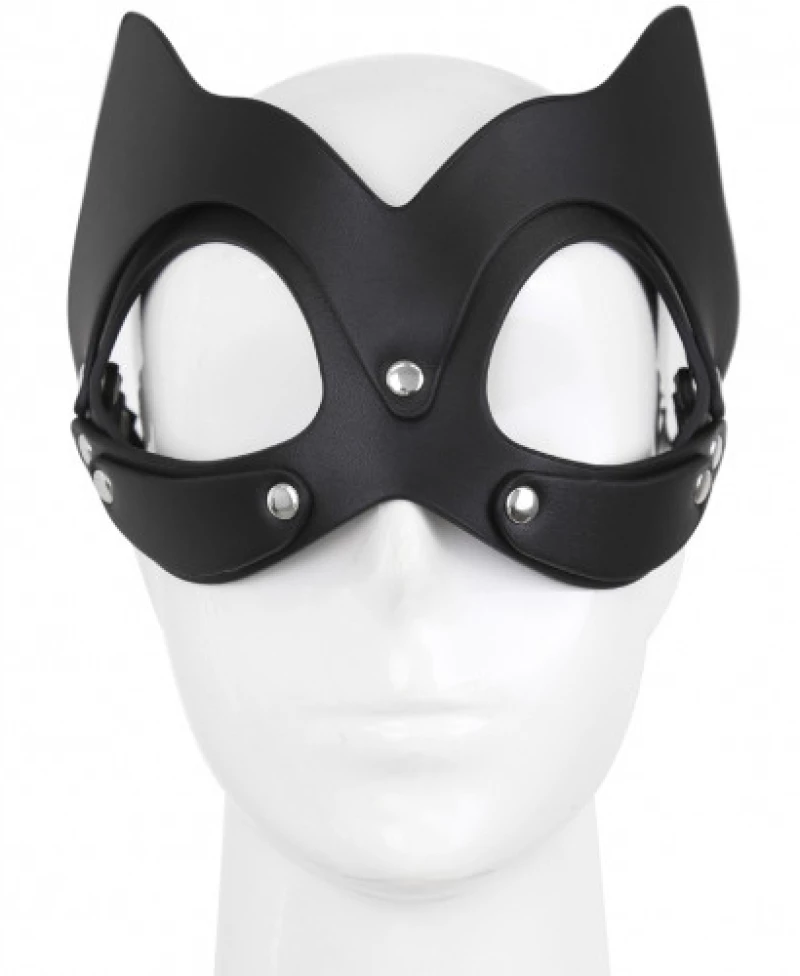 Naughty Toys Cat's adjustable leather face mask