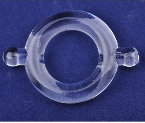 CLEAR fully stretchable cock ring Ø 2.2 cm