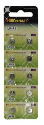 10 μπαταρίες LR41