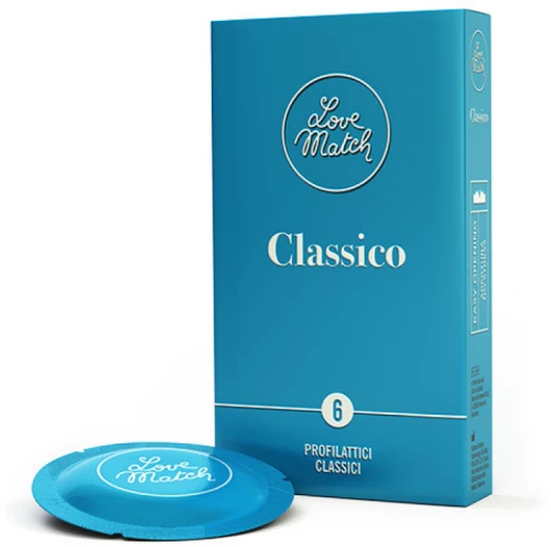 ΠΡΟΦΥΛΑΚΤΙΚΑ LOVE MATCH CLASSIC 6 PCS
