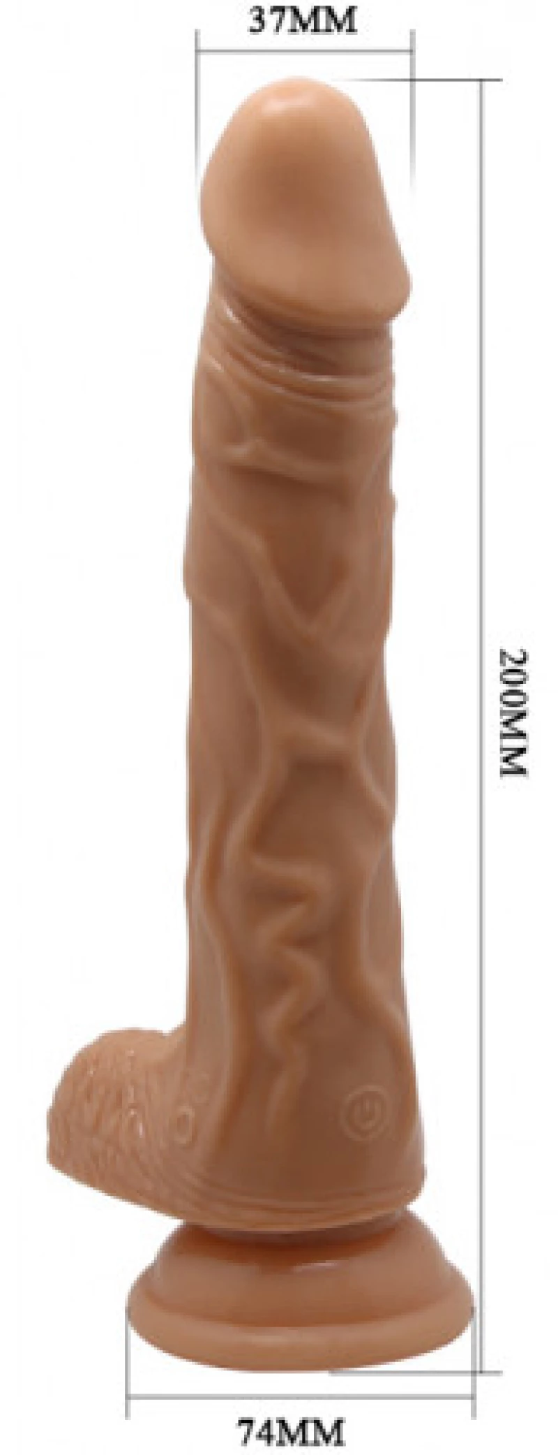 Περιστρεφόμενο Ντίλντο Beautiful Bodach 20cm
