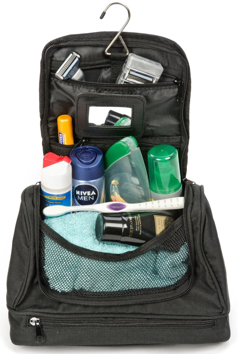 Snugpak Luxury Wash Bag Black