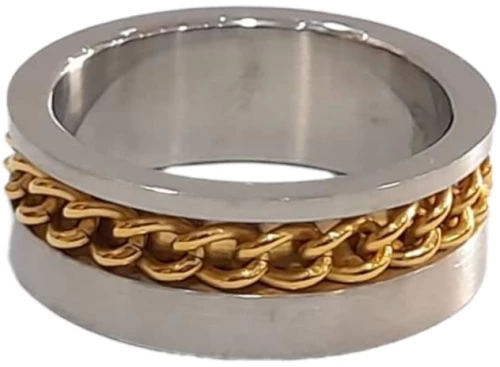 BD JEWELERY Δαχτυλιδι βερα από ανοξειδωτο ατσαλι  HRK-2024