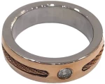 BD JEWELERY Δαχτυλιδι από ανοξειδωτο ατσαλι HR-6299