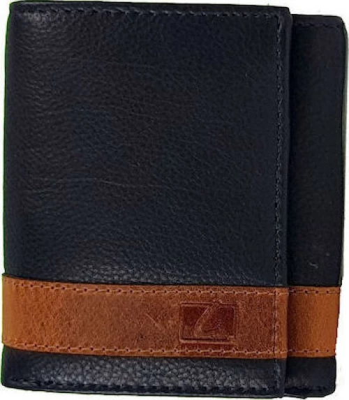 lavor 3301 black πορτοφολι μικρο μεγεθος δερμάτινο