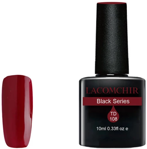 Lacomchir Uv Led Black Td108 Classic Bordeaux 10ml