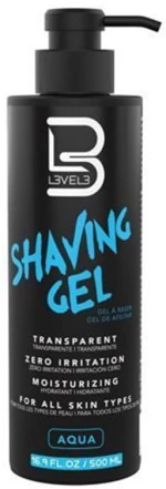 L3vel3 Shaving Gel Aqua 500ml