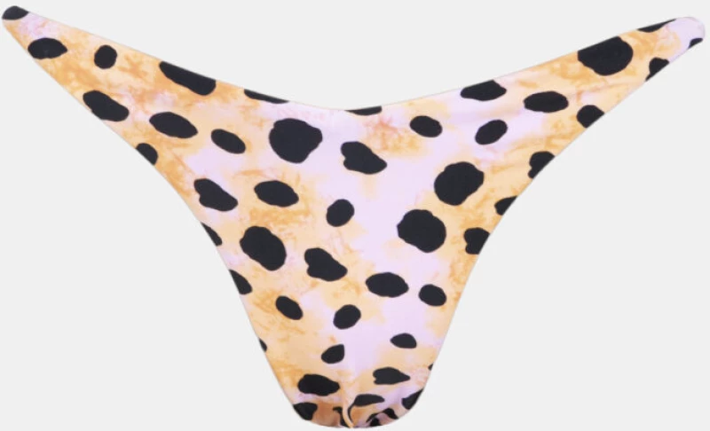 Μαγιό slip Rock Club Panther - Ψηλό κόψιμο - Animal Print - V σλιπ