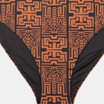 Μαγιό slip Plus Size Rock Club - TOTEM print - Μπικίνι κανονικό
