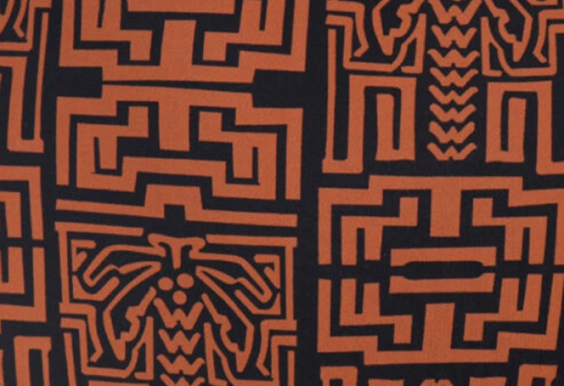 Μαγιό slip Plus Size Rock Club - TOTEM print - Μπικίνι κανονικό