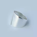 Δαχτυλίδι Slash ασημένιο από alloy