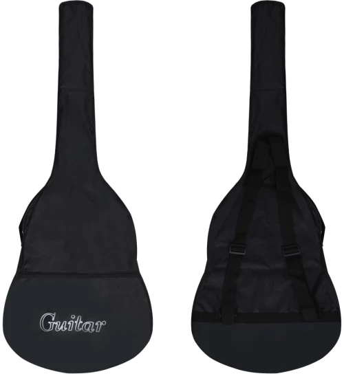 ΑΚΟΥΣΤΙΚΗ ΚΙΘΑΡΑ WESTERN ΜΕ 6 ΧΟΡΔΕΣ ΣΕΤ 12 ΤΕΜΑΧΙΩΝ ΜΑΥΡΗ 38'' 70133