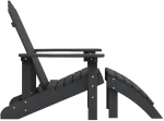 ΚΑΡΕΚΛΑ ΚΗΠΟΥ ADIRONDACK ΜΕ ΥΠΟΠΟΔΙΟ ΑΝΘΡΑΚΙ ΑΠΟ HDPE 318646