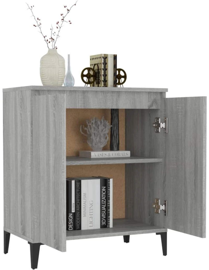 ΝΤΟΥΛΑΠΙ ΓΚΡΙ SONOMA 60 X 35 X 70 ΕΚ. ΑΠΟ ΕΠΕΞΕΡΓΑΣΜΕΝΟ ΞΥΛΟ 815160