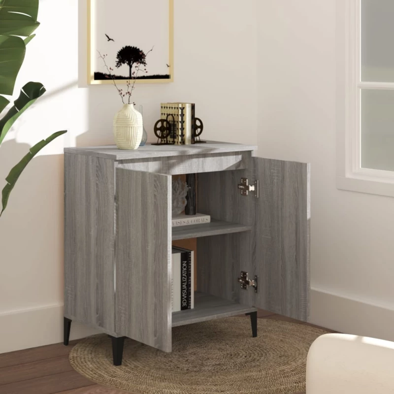 ΝΤΟΥΛΑΠΙ ΓΚΡΙ SONOMA 60 X 35 X 70 ΕΚ. ΑΠΟ ΕΠΕΞΕΡΓΑΣΜΕΝΟ ΞΥΛΟ 815160