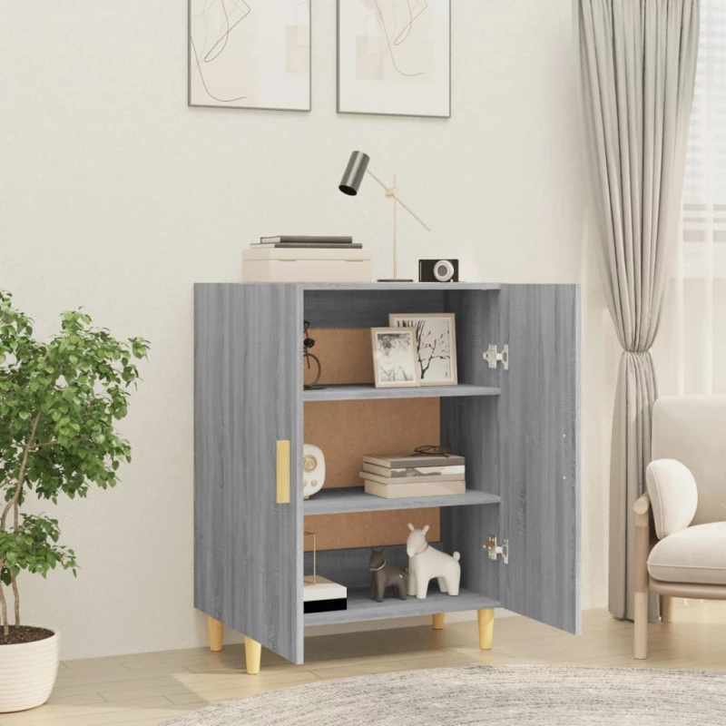 ΝΤΟΥΛΑΠΙ ΓΚΡΙ SONOMA 70 X 34 X 90 ΕΚ. ΑΠΟ ΕΠΕΞΕΡΓΑΣΜΕΝΟ ΞΥΛΟ 817328
