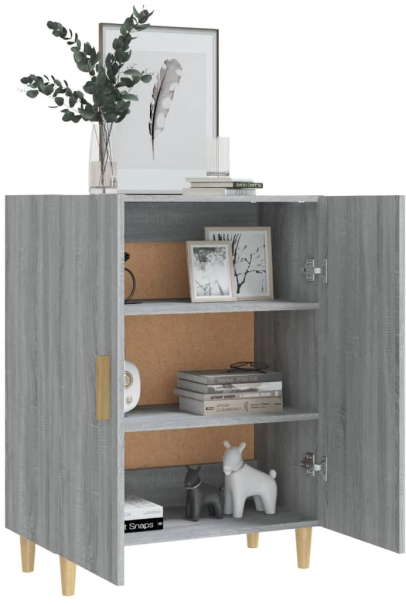 ΝΤΟΥΛΑΠΙ ΓΚΡΙ SONOMA 70 X 34 X 90 ΕΚ. ΑΠΟ ΕΠΕΞΕΡΓΑΣΜΕΝΟ ΞΥΛΟ 817328