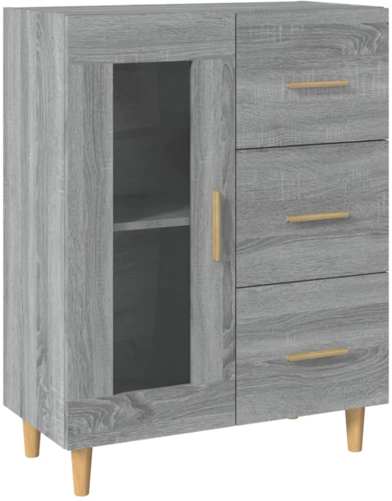 ΝΤΟΥΛΑΠΙ ΓΚΡΙ SONOMA 69,5 X 34 X 90 ΕΚ. ΑΠΟ ΕΠΕΞΕΡΓΑΣΜΕΝΟ ΞΥΛΟ 817364
