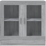 ΒΙΤΡΙΝΑ ΓΚΡΙ SONOMA 82,5X30,5X80ΕΚ. ΑΠΟ ΕΠΕΞΕΡΓΑΣΜΕΝΟ ΞΥΛΟ 815616