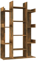 ΒΙΒΛΙΟΘΗΚΗ ΚΑΠΝΙΣΤΗ ΔΡΥΣ 86X25,5X140 ΕΚ. ΑΠΟ ΕΠΕΞΕΡΓΑΣΜΕΝΟ ΞΥΛΟ 816002