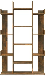 ΒΙΒΛΙΟΘΗΚΗ ΚΑΠΝΙΣΤΗ ΔΡΥΣ 86X25,5X140 ΕΚ. ΑΠΟ ΕΠΕΞΕΡΓΑΣΜΕΝΟ ΞΥΛΟ 816002